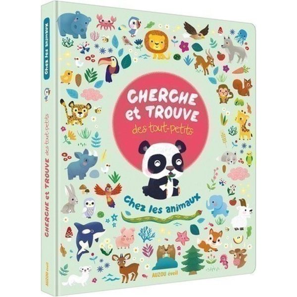 Livre enfant Collection Cherche et trouve - Chez les animaux