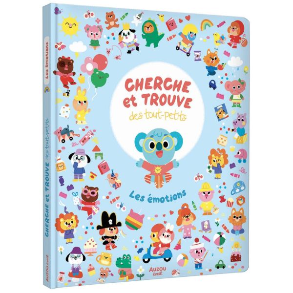 Livre enfant Collection Cherche et trouve - Les émotions