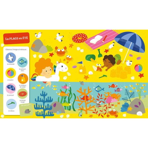 Livre enfant Collection Cherche et trouve - Les saisons