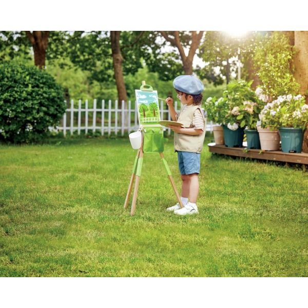 Chevalet enfant portable en bambou