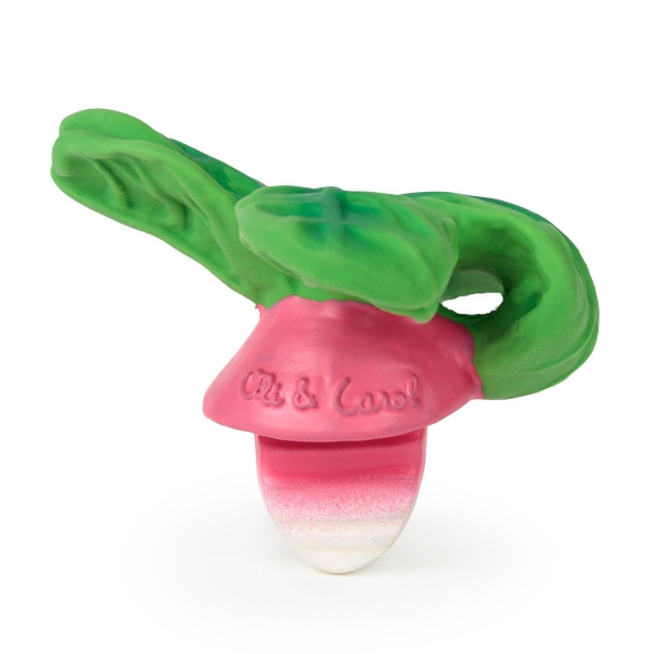 Anneau de dentition Jouet de bain Chewy-to-Go Radis Ramonita