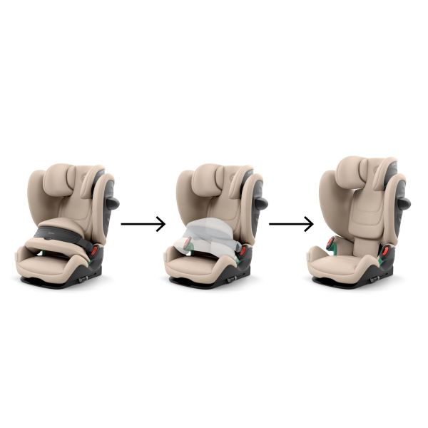 Siège auto évolutif Pallas G3 i-Size Almond Beige