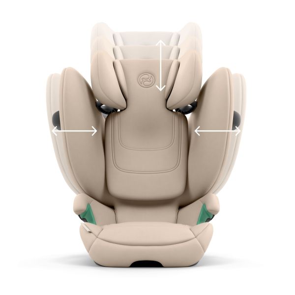 Siège auto pliable i-Size Solution G2 i-Fix Almond Beige
