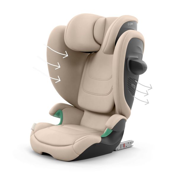 Siège auto pliable i-Size Solution G2 i-Fix Almond Beige