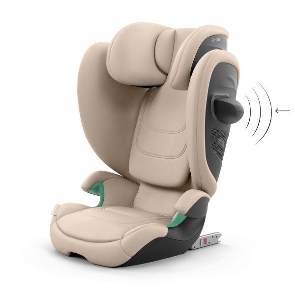 Siège auto pliable i-Size Solution G2 i-Fix Almond Beige