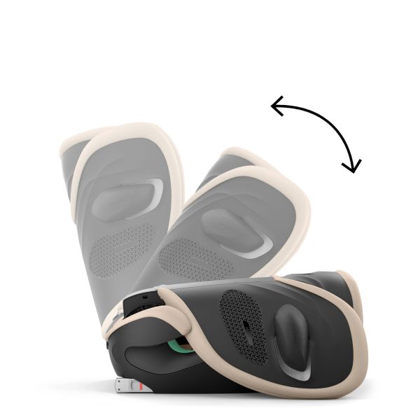 Siège auto pliable i-Size Solution G2 i-Fix Almond Beige