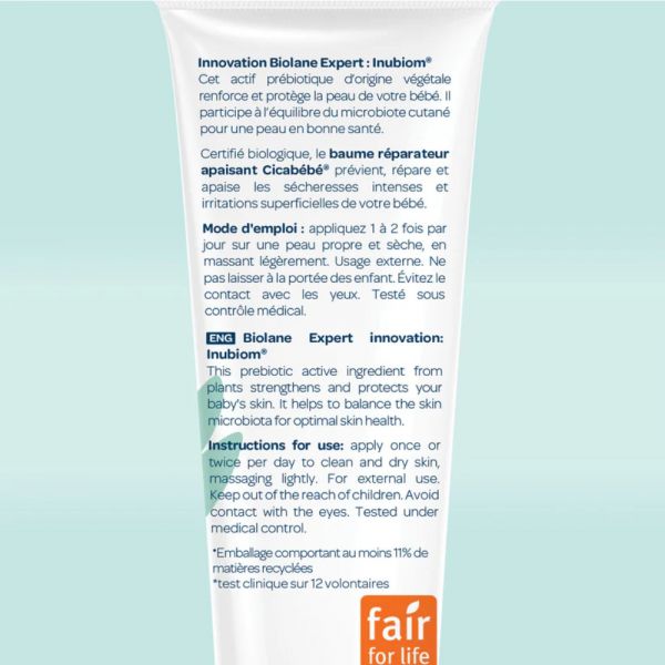 Baume réparateur Cicabébé Expert BIO 40 ml