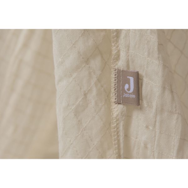Ciel de lit Vintage 245 cm Cosy Check Sand
