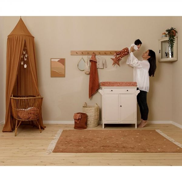 Ciel de lit bébé Pure 240 cm Rust