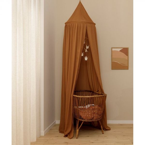 Ciel de lit bébé Pure 240 cm Rust