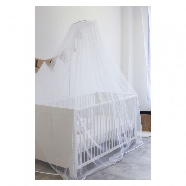 Ciel de Lit Bébé, Chapiteau Blanc Coco