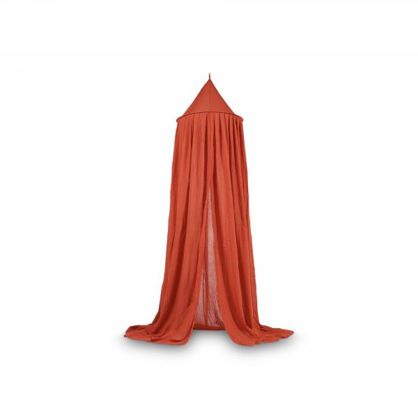 Ciel de lit Vintage 245 cm Rust