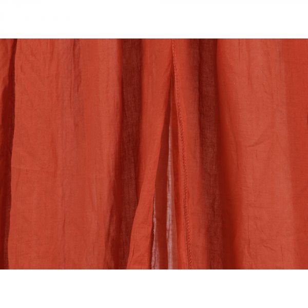 Ciel de lit Vintage 245 cm Rust