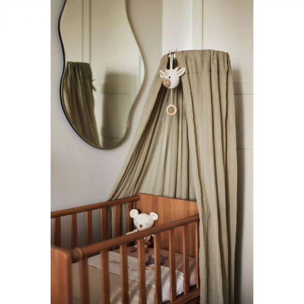 Ciel de lit Vintage 155 cm Olive