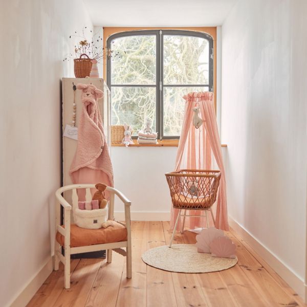 Ciel de lit Vintage 155 cm Pale Pink