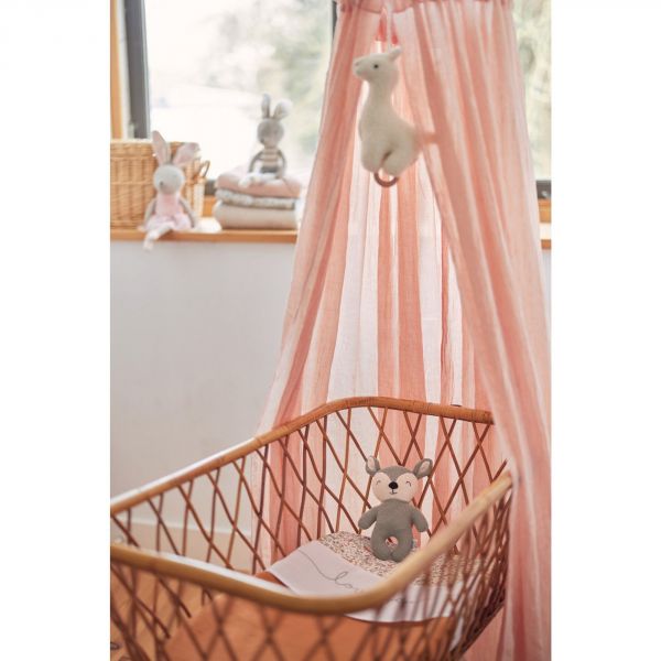 Ciel de lit Vintage 155 cm Pale Pink