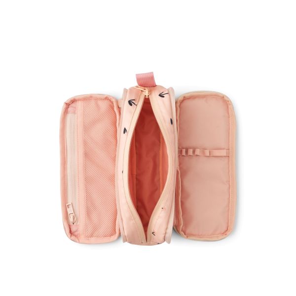 Trousse scolaire 3 compartiments Cindy Cherry heart Rosey