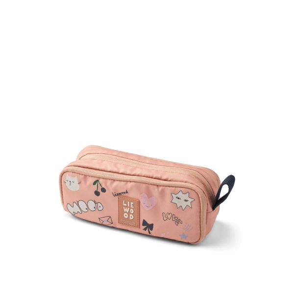 Trousse scolaire 3 compartiments Cindy Mood Pale Tuscany