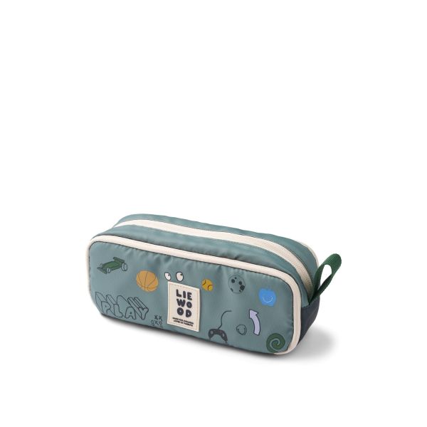 Trousse scolaire 3 compartiments Cindy Play Dusty Peppermint