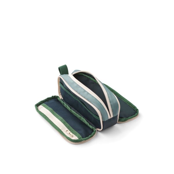 Trousse scolaire 3 compartiments Cindy Play Dusty Peppermint