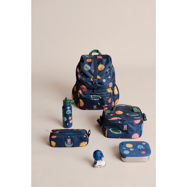Trousse scolaire 3 compartiments Cindy Universe Classic navy