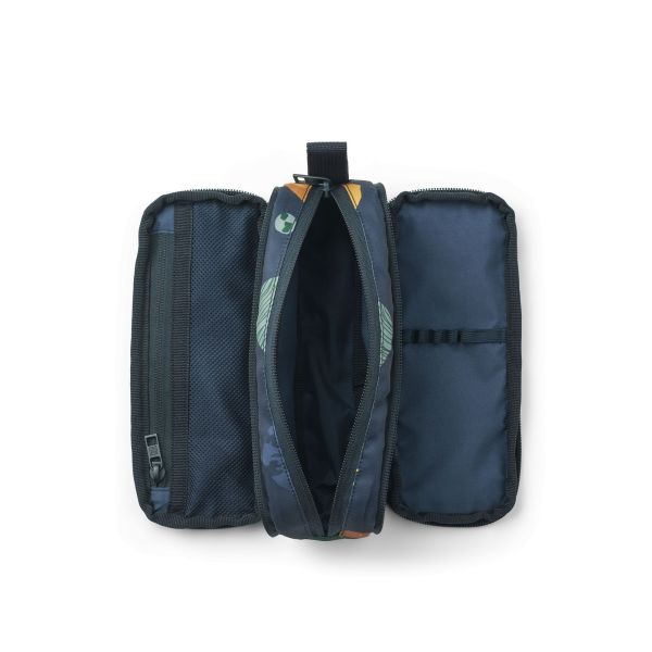 Trousse scolaire 3 compartiments Cindy Universe Classic navy