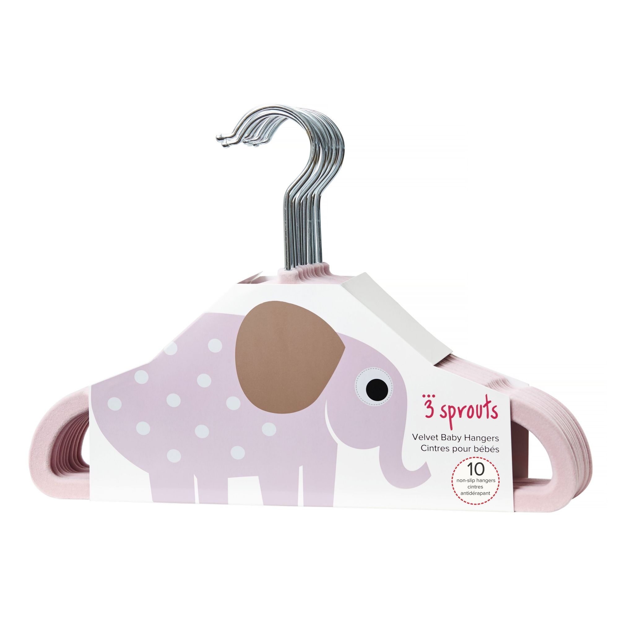 Lot de 10 cintres enfant Éléphant - Made in Bébé