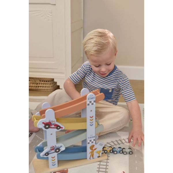 Circuit rampe en bois