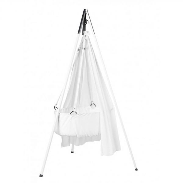 Berceau suspendu avec matelas Classic Blanc