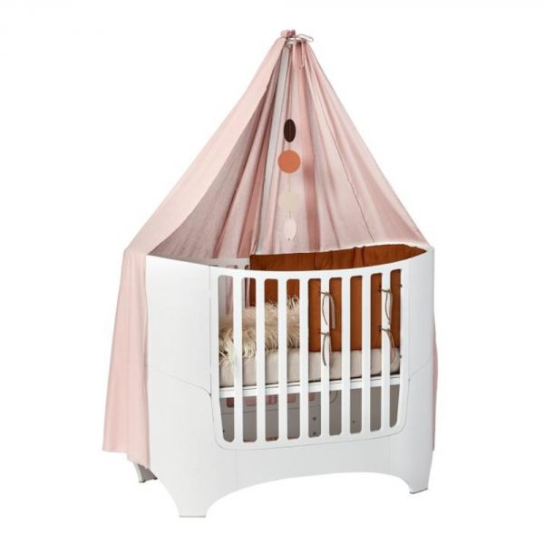 Voile de lit bébé Classic Rose Pastel