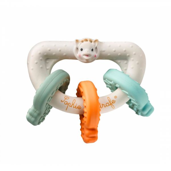 Anneau de dentition clés texturées Sophie la girafe