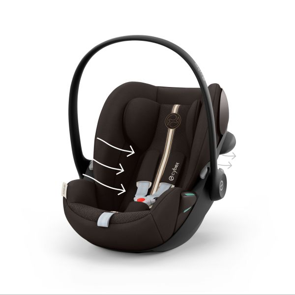 Siège auto Cloud G3 i-Size Tissu Plus Chocolate Brown