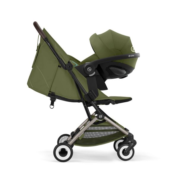 Siège auto Cloud G3 i-Size Tissu Plus Moss Green