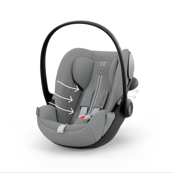Siège auto Cloud G3 i-Size Tissu Plus Stone Grey