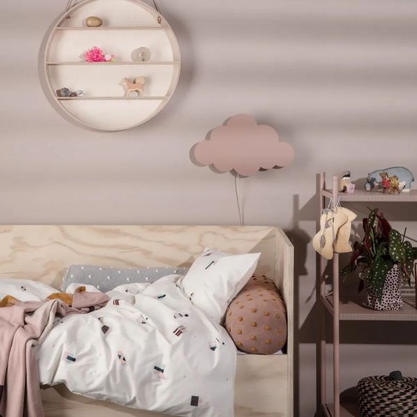 Lampe nuage Dusty rose