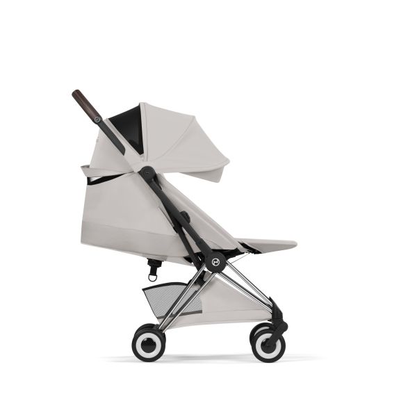 Poussette compacte voyage Coya 2 Style châssis Chrome City Grey