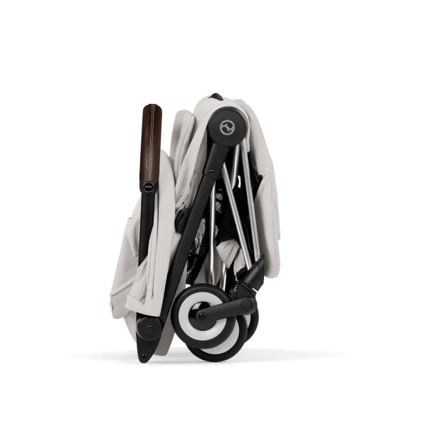 Poussette compacte voyage Coya 2 Style châssis Chrome City Grey