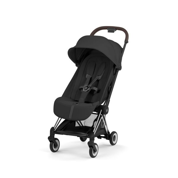 Poussette compacte voyage Coya 2 Style châssis Chrome Sepia Black