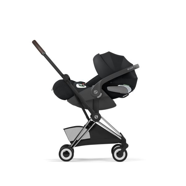 Poussette compacte voyage Coya 2 Style châssis Chrome Sepia Black