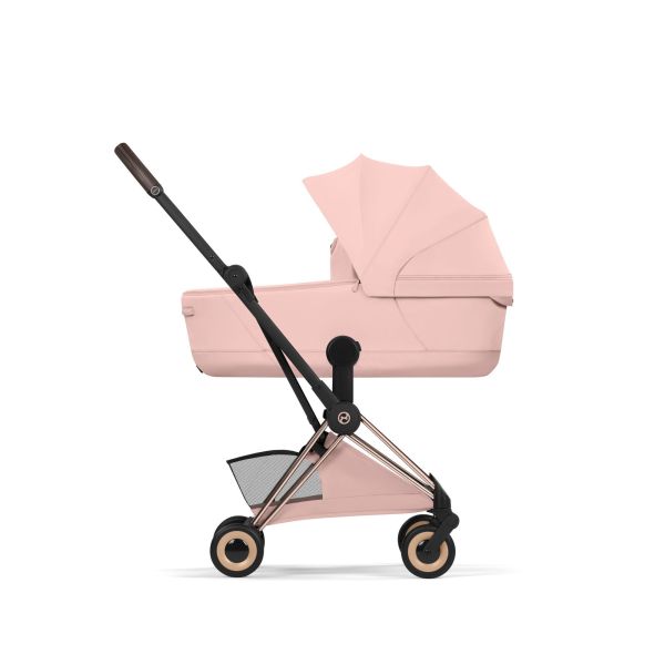 Poussette compacte voyage Coya 2 Style châssis Rosegold Peach Pink
