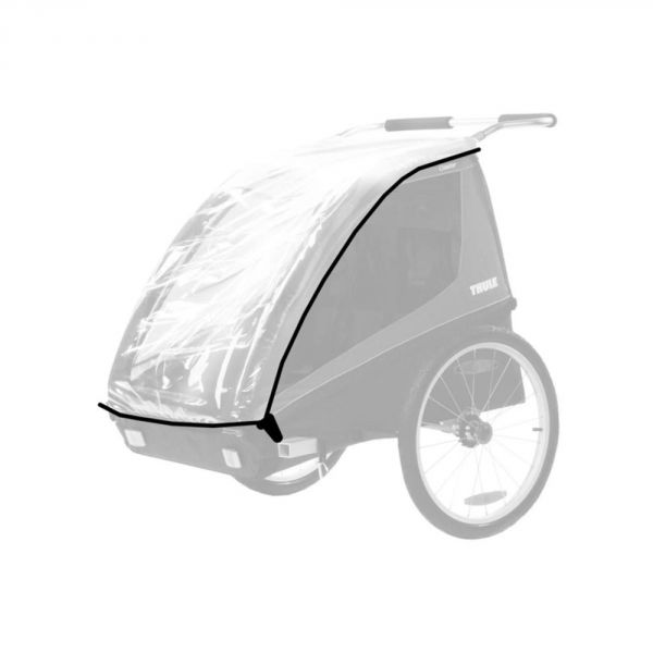 Housse de pluie transparente pour Chariot Coaster