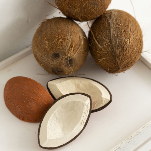 Anneau de dentition Jouet de bain Coco la noix de coco