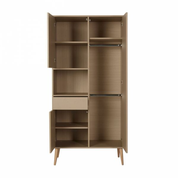 Armoire 3 portes 1 niche Cocoon Latte