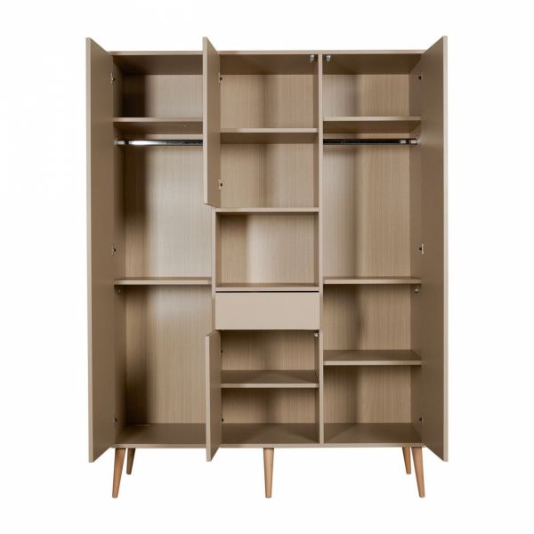 Armoire 4 portes 1 niche Cocoon Latte