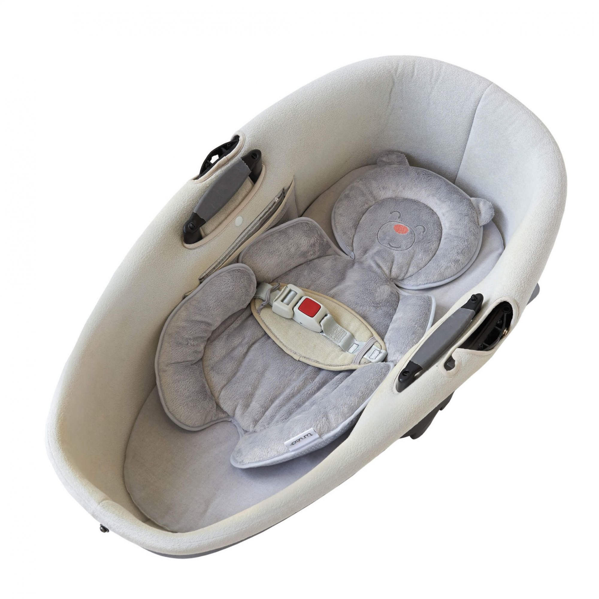 Tineo Cale Bebe Cocon De Voyage Gris Made In Bebe