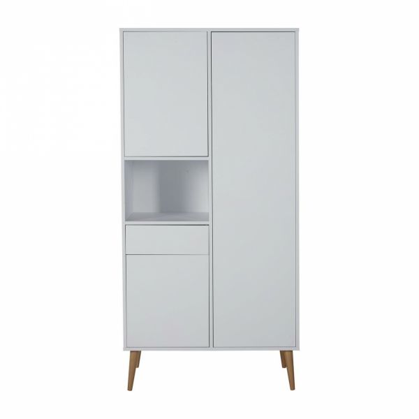 Armoire 3 portes 1 niche Cocoon Ice white