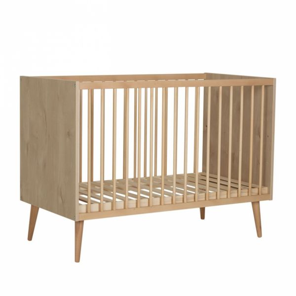 Lit bébé 60x120 cm Cocoon Natural Oak