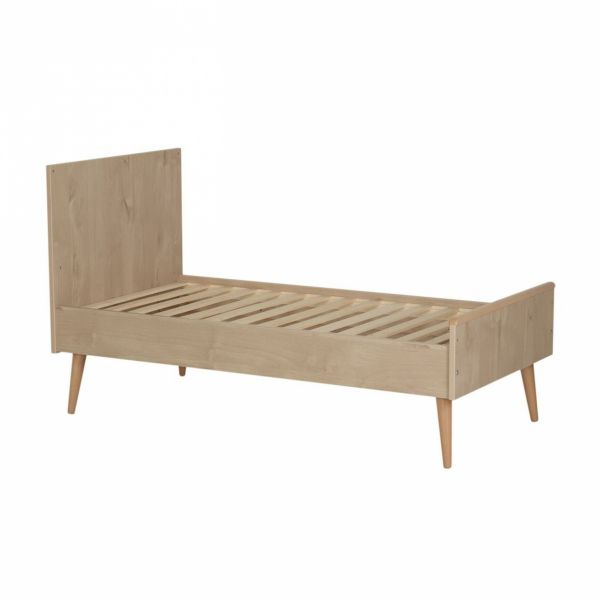 Lit bébé 70x140 cm évolutif en lit enfant Cocoon Natural Oak