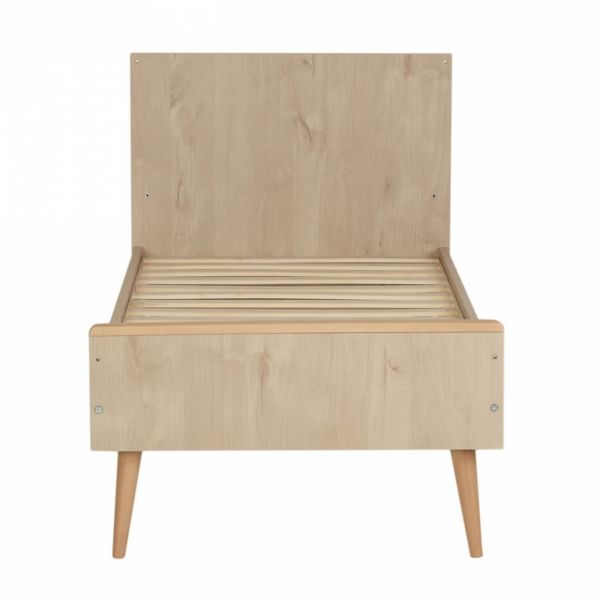 Lit bébé 70x140 cm évolutif en lit enfant Cocoon Natural Oak