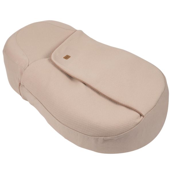 Couverture ouatinée Cocoonababy Fleur de coton Avoine